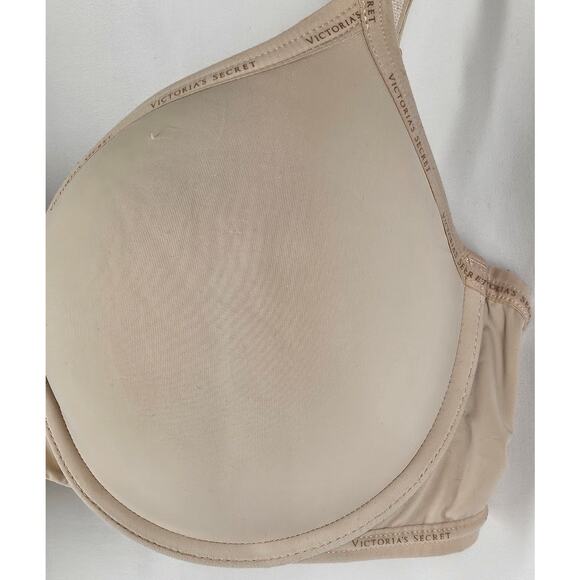 VICTORIA'S SECRET WOMEN'S NUDE BEIGE PUSH-UP BRA - SIZE 36DD / E80 - Picture 3 of 7